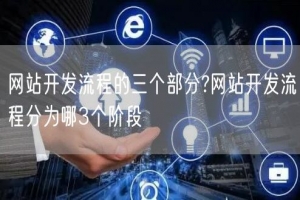 网站开发流程的三个部分?网站开发流程分为哪3个阶段